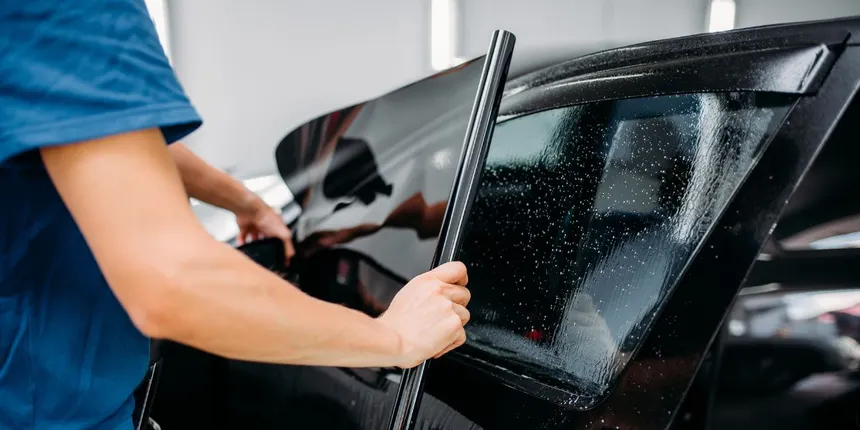 Mobile window tinting in Ottawa - ceramic, carbon and dyed films applied at your home or workplace by Titan Auto Care
